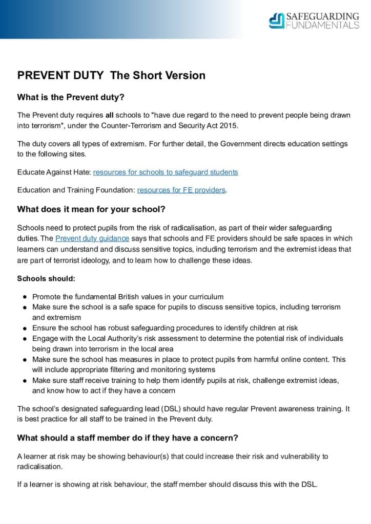 thumbnail of 2_Staff Training – Prevent Duty – Short Version
