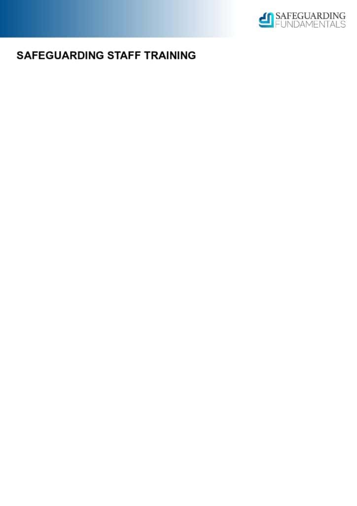 thumbnail of 21_ Staff Training – Safeguarding Checklist